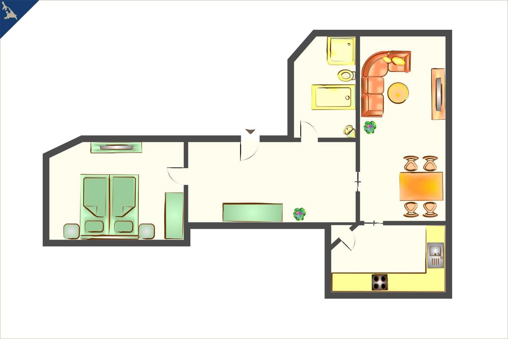 Muehlenkamp Nordwind Apartment Херингсдорф Екстериор снимка
